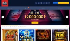 Обзор онлайн казино Deluxe