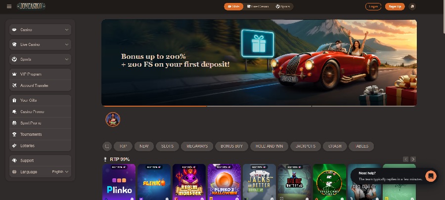 Ревю на Joycasino