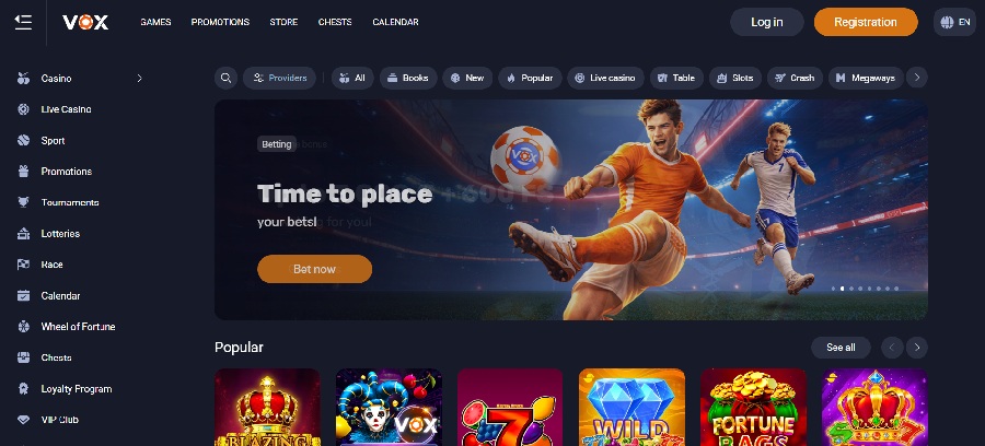 Ревю Vox Casino България