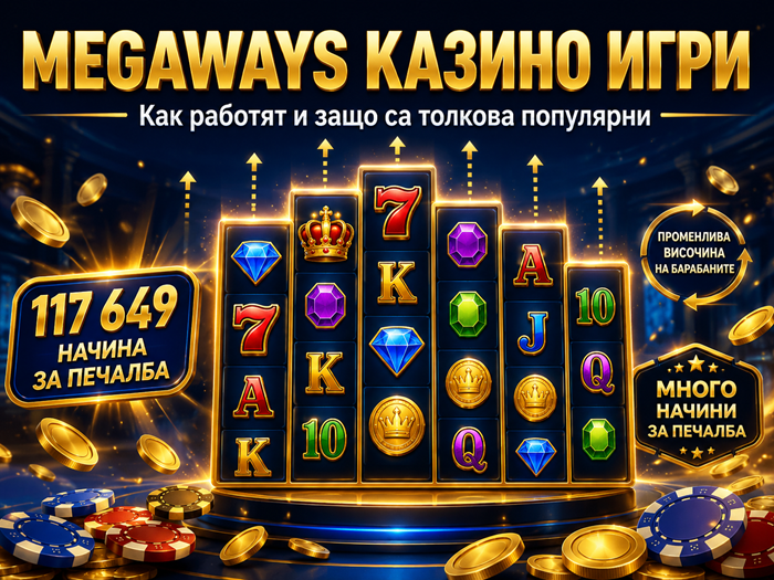 Megaways Казино Игри