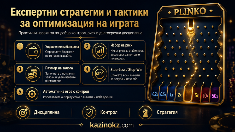 Plinko стратегии и тактики